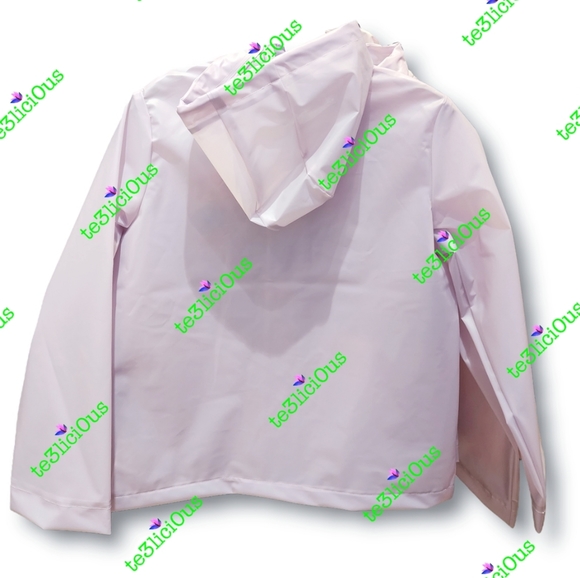 DISNEY PARKS MINNIE MOUSE LAVENDER RAINCOAT - Picture 2 of 2